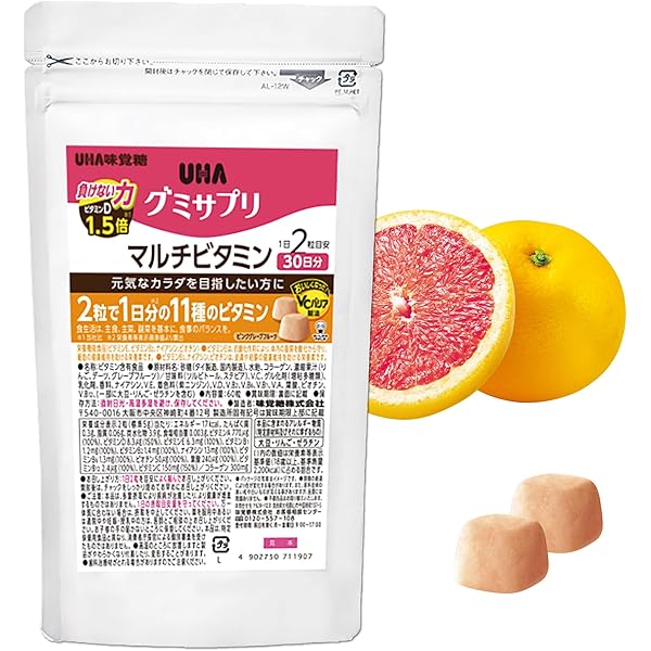 Amazon | UHA味覚糖［公式］ 2粒にプルーン70個分の鉄10mgと葉酸